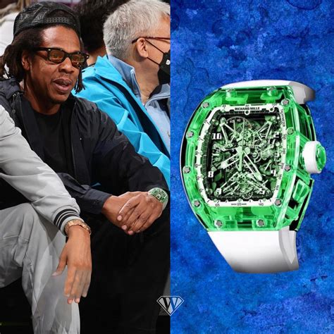 jay z richard mille green|jay z green sapphire.